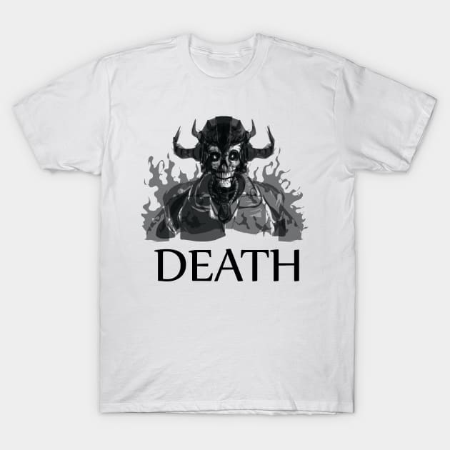 Death T-Shirt by hossamahmed
